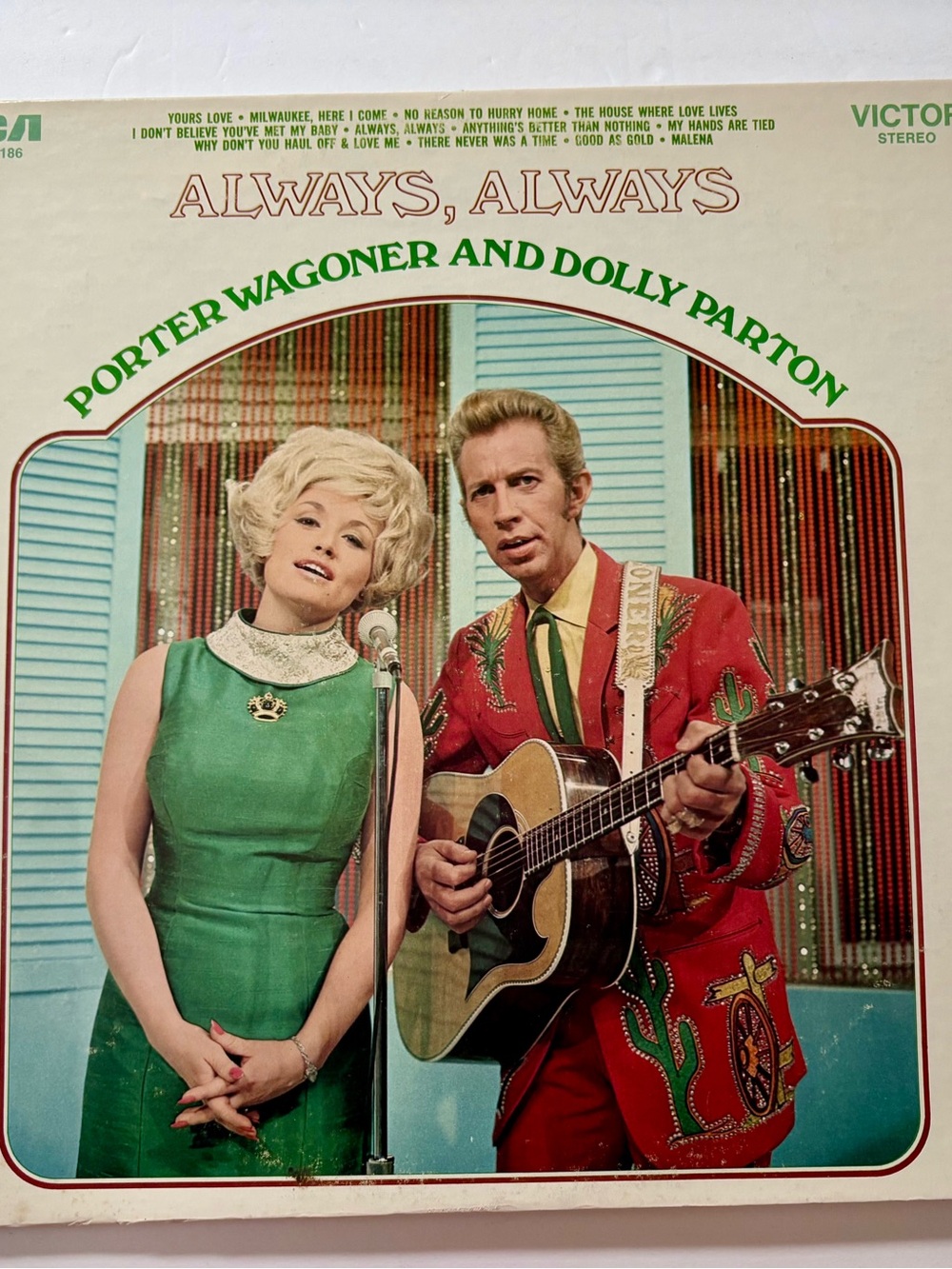 Porter Wagoner And Dolly Parton Always, Always 1969 Country LP LSP-4186 VG+ VG+